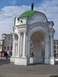Фонтан Самсон - священный источник на Подоле